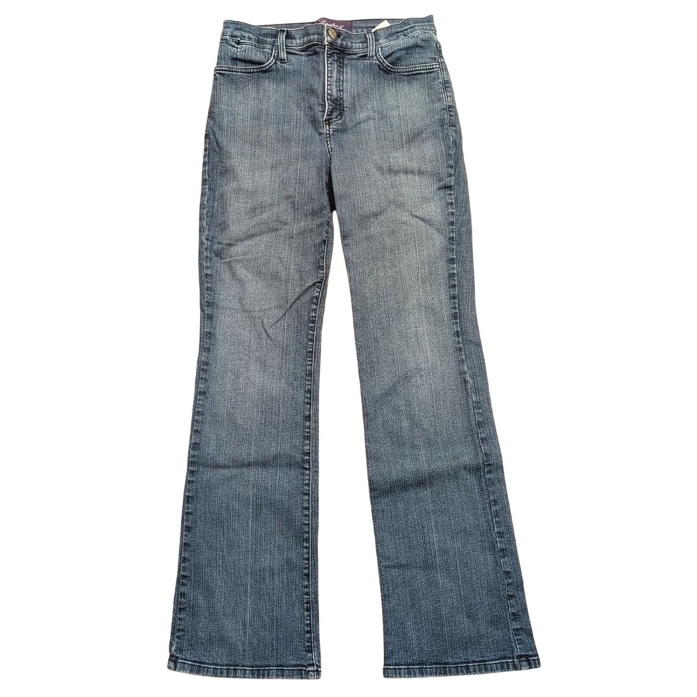 NYDJ Bootcut Jeans Womens 10 Stretch Denim Made In USA Not Your Daughters